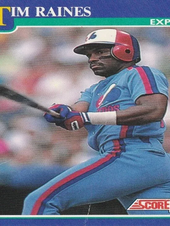 Tim Raines Baseball Card Collection - Picture 4 of 4